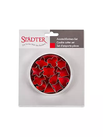 STAEDTER | Set de cortadores de galletas - 12 motivos |